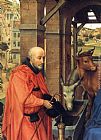 Rogier Van Der Weyden Canvas Paintings - Adoration of the Magi - detail